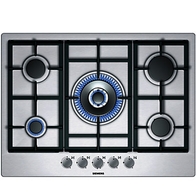 Siemens EC715RB90E Gas Hob, Stainless Steel